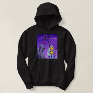 QUOTE BUITEN DE RUIMTE HOODIE