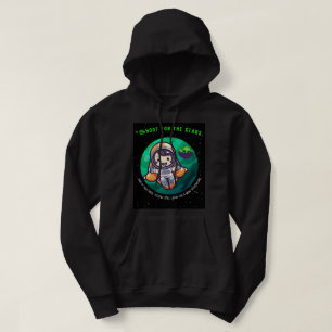 QUOTE BUITEN DE RUIMTE HOODIE