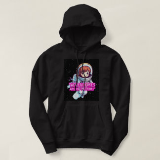 QUOTE BUITEN DE RUIMTE HOODIE