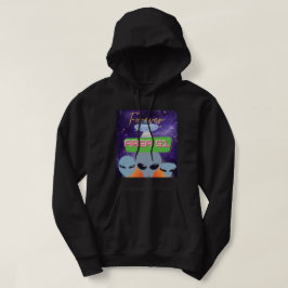 QUOTE BUITEN DE RUIMTE HOODIE