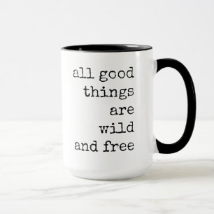 Quote Coffee Mok, alle goede dingen Mok