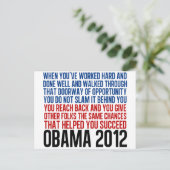 Quote Democratische Conventie Briefkaart (Staand voorkant)