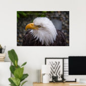 Quote Eagle Eternal Vigilance Poster (Thuiskantoor)