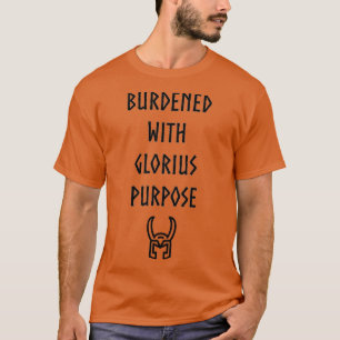 QUOTE gebrand met een glorieus doel T-shirt