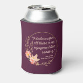 Quote III - Pride and Prejudice - Stijl Blikjeskoeler (Blikje Achterkant)