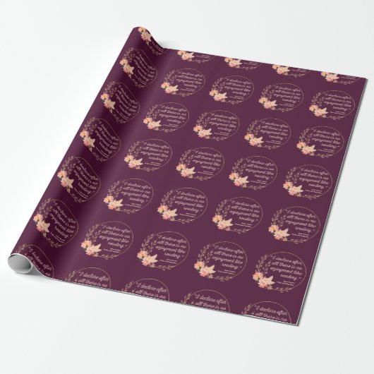 Quote III - Pride and Prejudice - Stijl Cadeaupapier (Uitgerold)