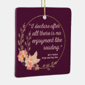 Quote III - Pride and Prejudice - Stijl Keramisch Ornament (Rechts)
