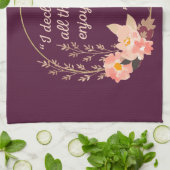 Quote III - Pride and Prejudice - Stijl Theedoek (Gevouwen)