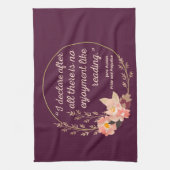 Quote III - Pride and Prejudice - Stijl Theedoek (Verticaal)