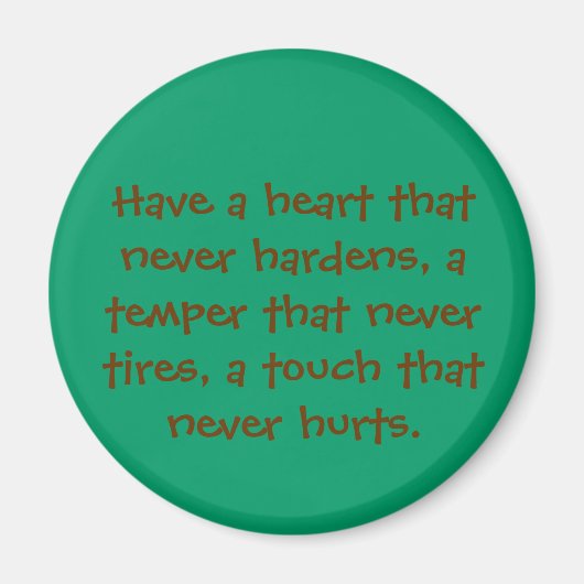 Quote Magnet Magneet (Voorkant)