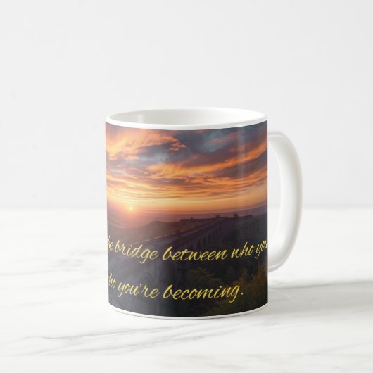 Quote on Discipline Mug Koffiemok (Voorkant rechts)