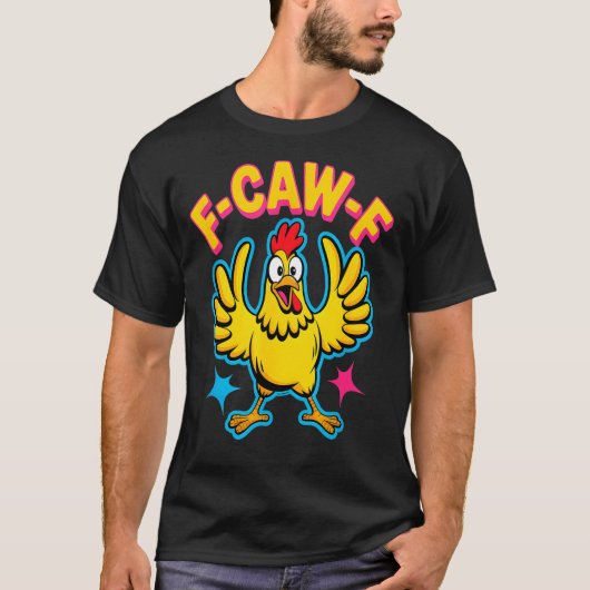 Quote Rooster Meme T-shirt (Voorkant)
