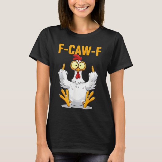 Quote Rooster Meme T-shirt (Voorkant)