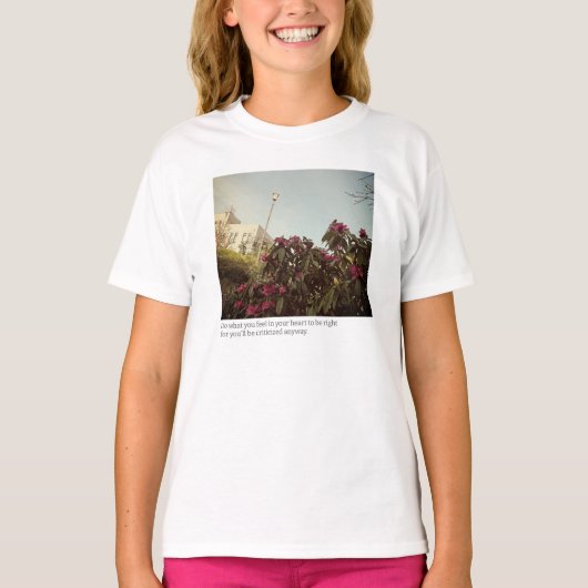 quote t-shirt (Voorkant)