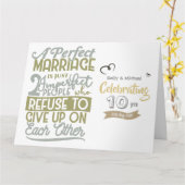 QUOTE VAN HET Jubileum VAN HET VERTROUWEN - OM HET Kaart (Gele Bloem)