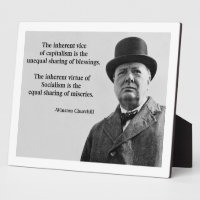 Quote voor Winston Churchill Capitalism