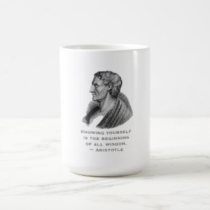 Quote Zelf Filosoof Aristoteles kennen Koffiemok