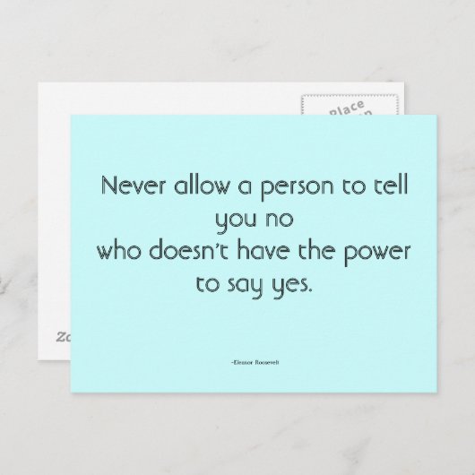 Quotes Briefkaarten (Voorkant / Achterkant)