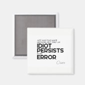 QUOTES: Cicero: Fouten maken Magneet (Voorkant / Achterkant)