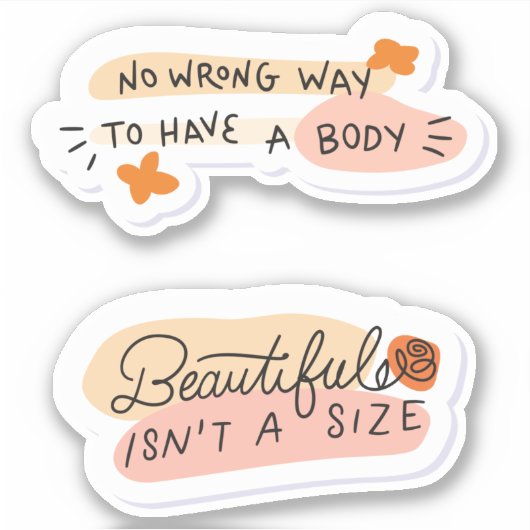 Quotes de position corporelle Sticker Pack 2 (Devant)