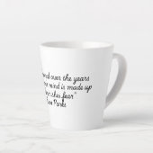 "Quotes for Life" Collectie Ross Parks Latte Mok (Rechterhoek)