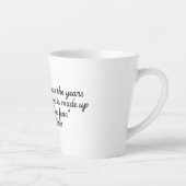 "Quotes for Life" Collectie Ross Parks Latte Mok (Rechts)