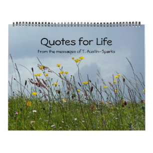 Quotes for Life kalender Optie A