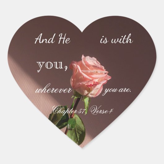 quotes hart sticker (Voorkant)