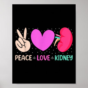 Quotes Verpleegkundige Vrede Liefde Niernefrologie Poster