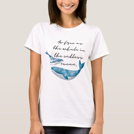 Quotes vrouwen tshirt (Voorkant)