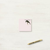 Quoth de Raven Nevermore De Ravens Post-it® Notes (Op bureau)