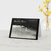 "Quoth la carte de Raven" Halloween (Fleur jaune)