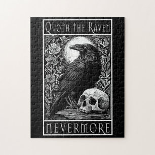 Quoth the Raven - Nooit meer - Edgar Allan Poe Legpuzzel