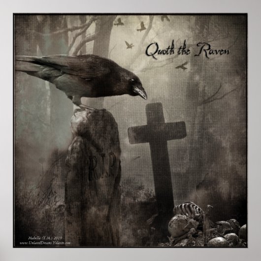 Quoth the Raven Poster (Voorkant)