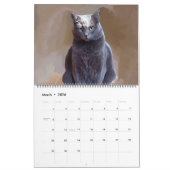 Quotidien est le calendrier de Caturday (Mar 2026)