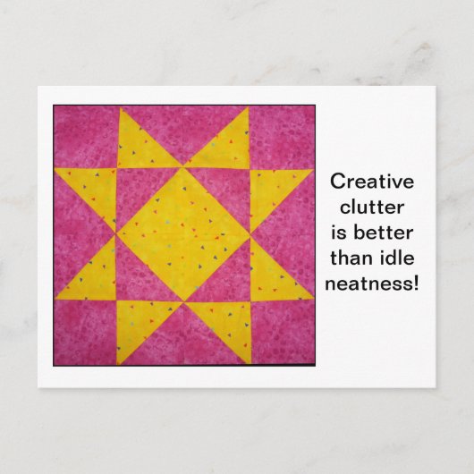 Quottes Briefkaart blokkeren (Voorkant)