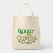 Qurazy for Quinoa © - Funny Quinoa Sac fourre-tout (Devant)