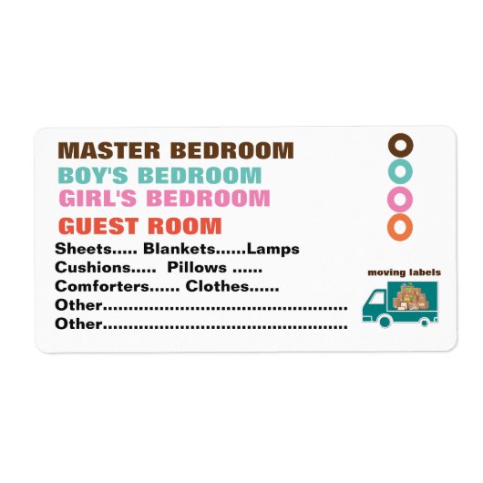 Qu'y a-t-il dans la boîte ? - Étiquettes mobiles - (Devant)