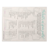 Qu'y a-t-il dans le Bloc-notes de votre jeu de Bab (Devant)