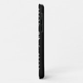 QWERTY iPhone 11 hoesje (Achterkant/links)