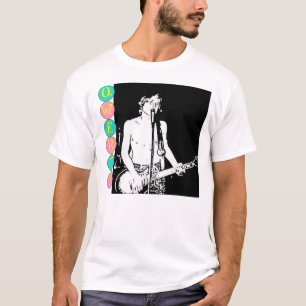 Qwerty Master Retro Band Afbeelding T-shirt