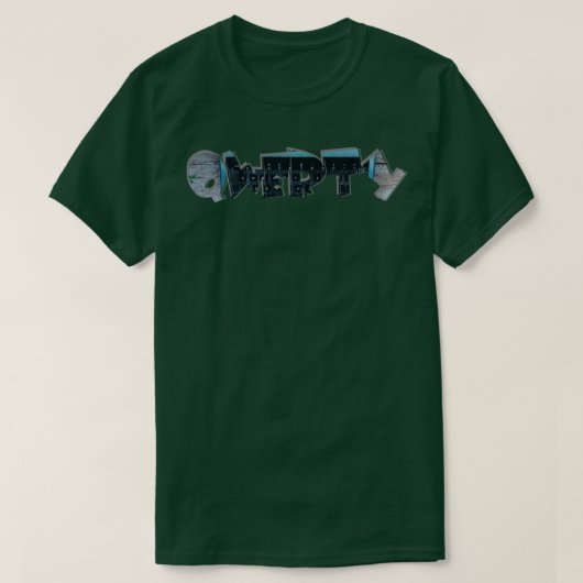 QWERTY T-SHIRT (Design voorkant)