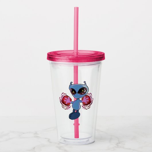 Qwiby Cup Acryl Drinkbeker (Voorkant)