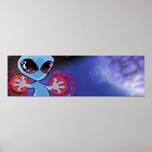 Qwiby | De Alien Poster (Voorkant)