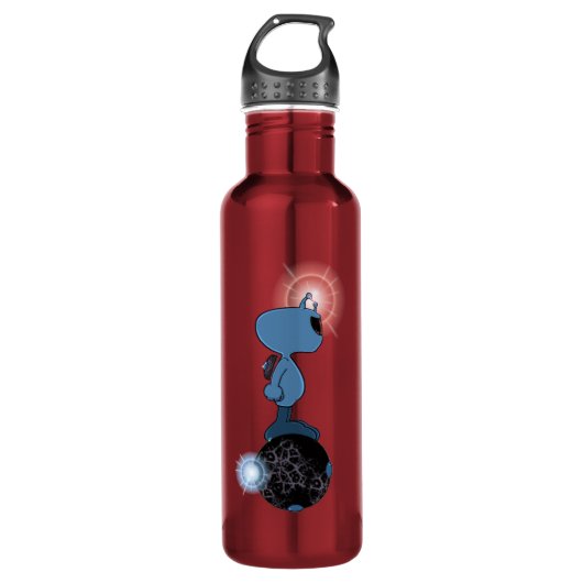 Qwiby's Sphere Rider Water Bottle Waterfles (Voorkant)