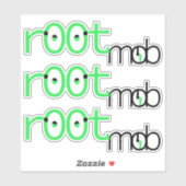 r00tmob logo v2 stickers (Vel)