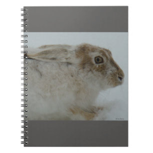 R11 Sneeuwschoehaas Kopschot Notitieboek
