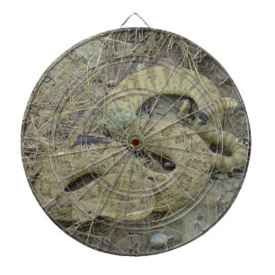 R20 Prairie Rattlesnake Gewond Dartbord