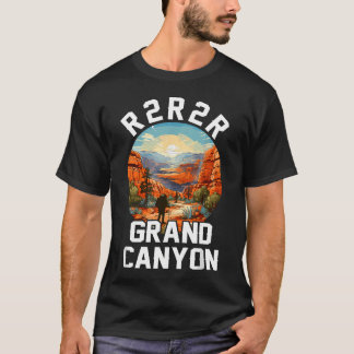R2R2R Grand Canyon National Park Run Wandelen T-shirt