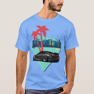 R35 GTR Skyline Miami JDM Tuning T-shirt